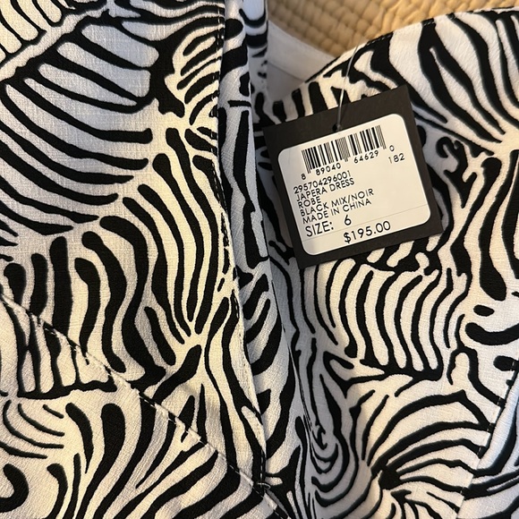 Club Monaco Japera Dress size 6 black and white - Picture 2 of 6